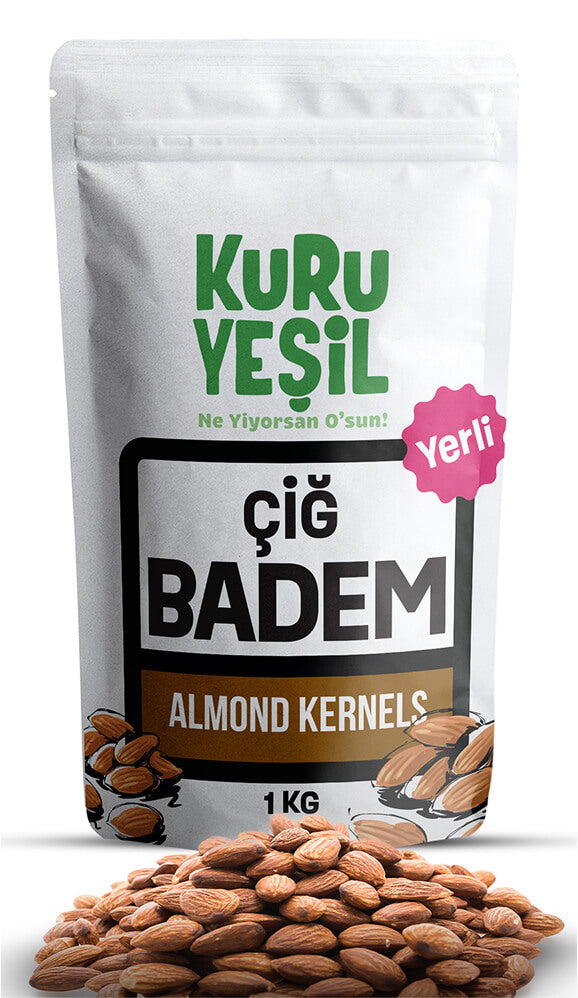 Yerli Çiğ Badem İçi 1000 gr