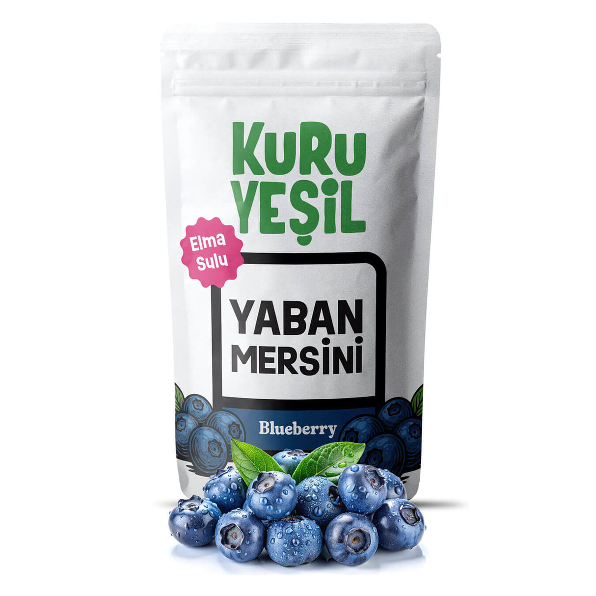 Yaban Mersini (Blueberry) Kurusu 100 gr – Elma Sulu & Doğal Antioksidan Kaynağı | Kuru Yeşil