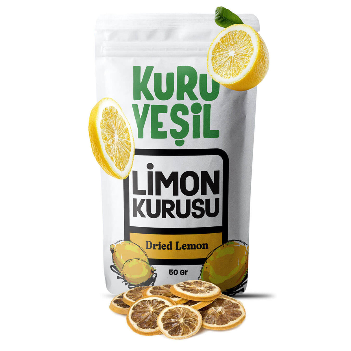 Doğal Limon Kurusu 50 gr