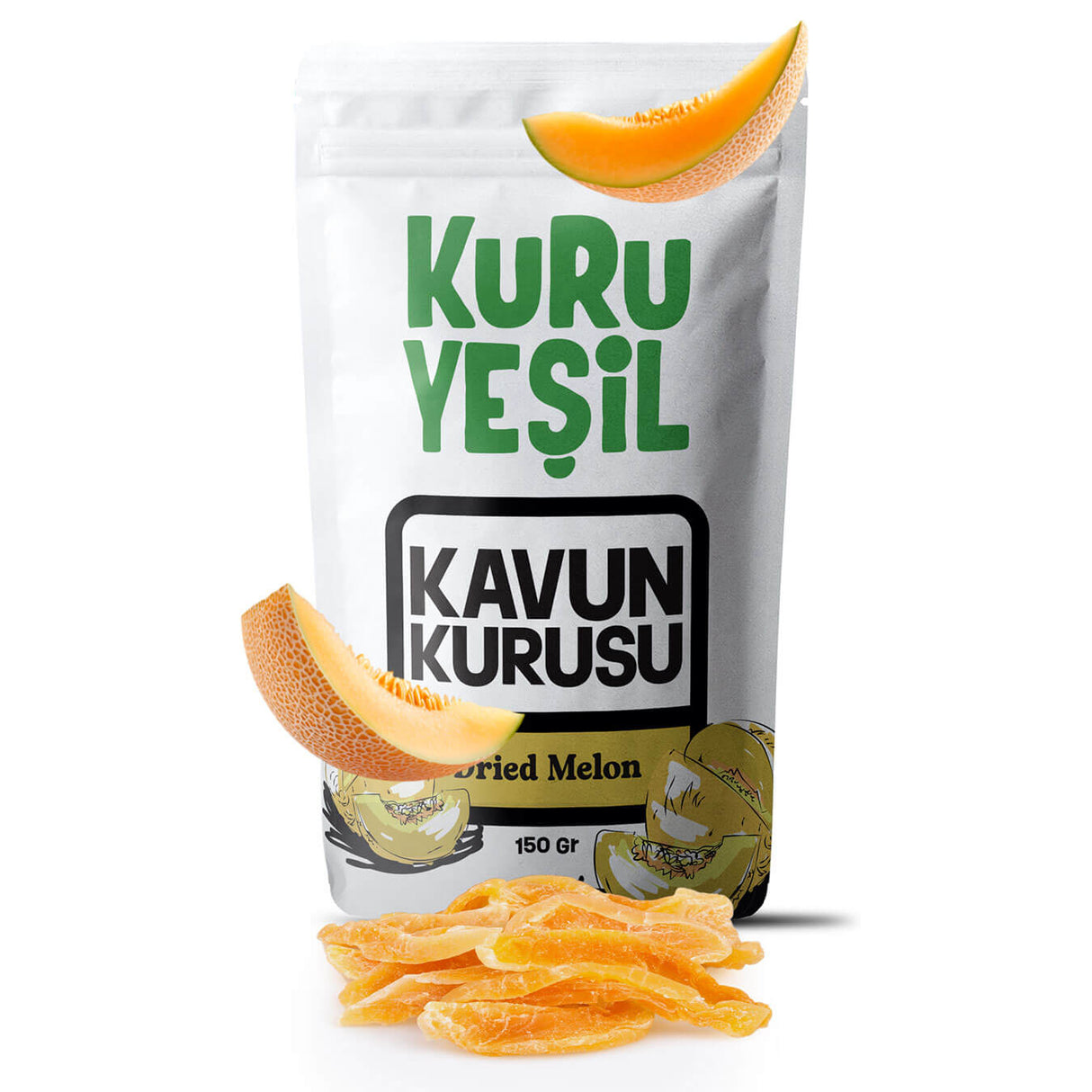 Yeni Sezon Kavun Kurusu 50 gr | Şeker İlavesiz | Kuru Meyve | Kuru Kavun