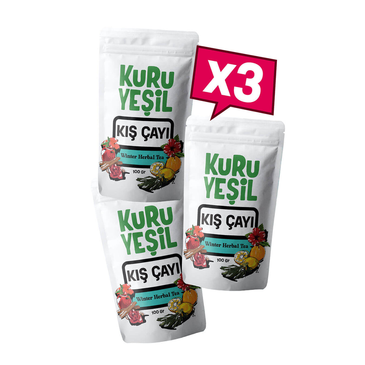 Kış Çayı 3x100 gr