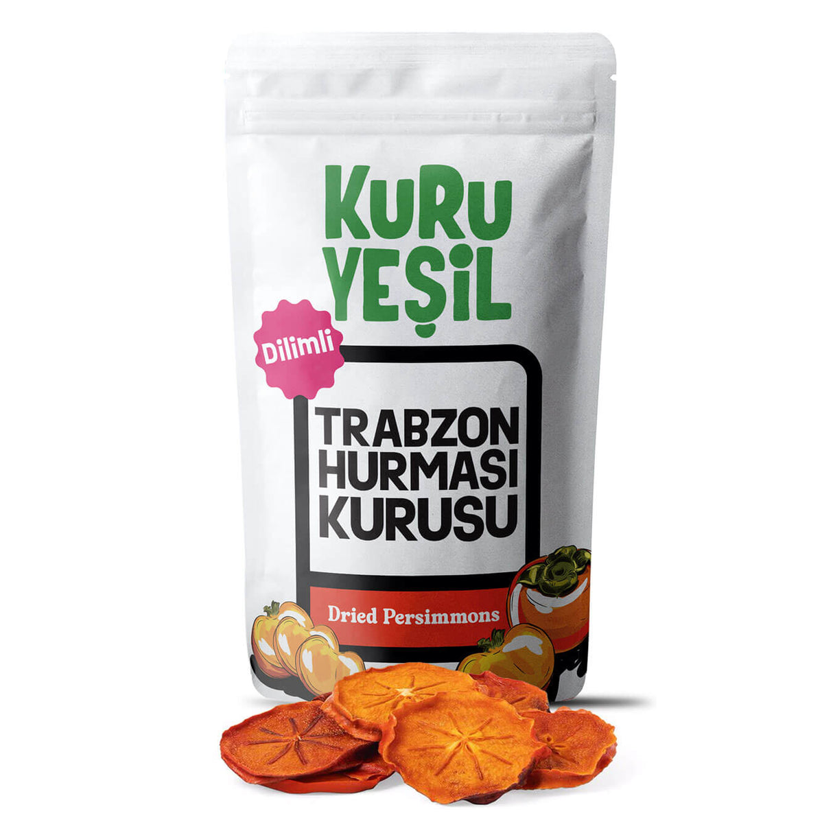 Dilimli Trabzon Hurması (Cennet Elması) 50 gr