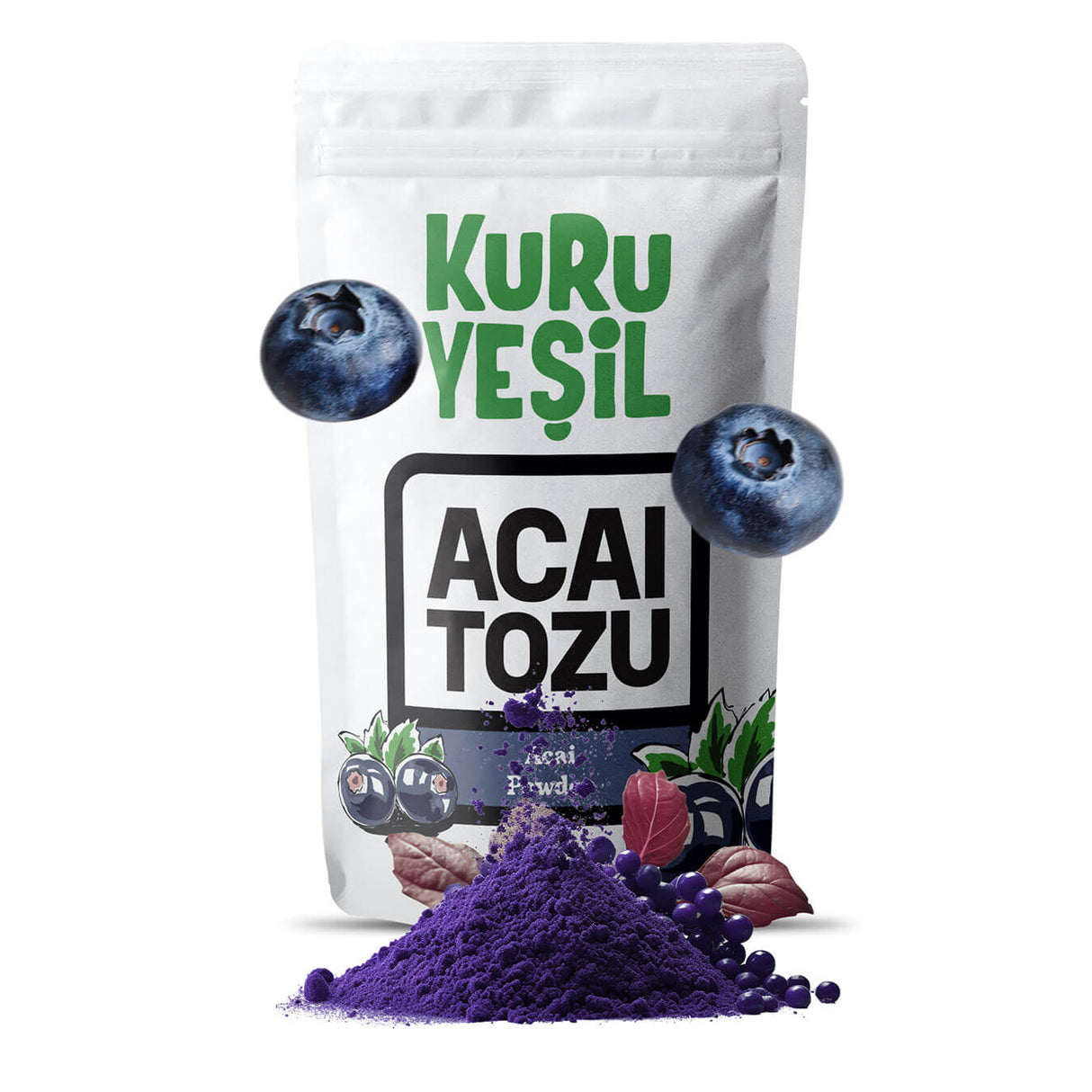Organik Acai Tozu 50 gr - Organic Acai Powder