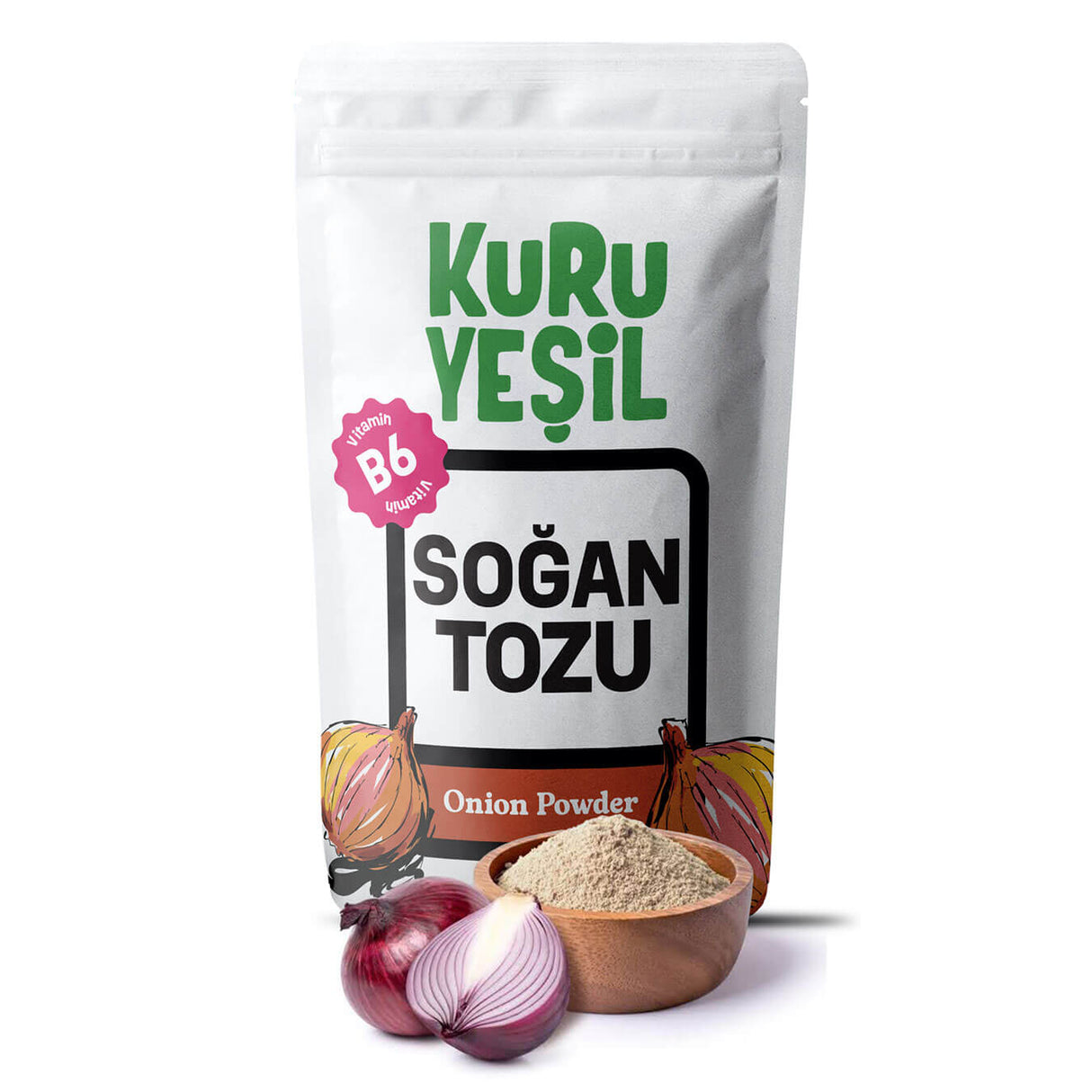 Yerli Soğan Tozu 100 Gr | Katkısız, Doğal