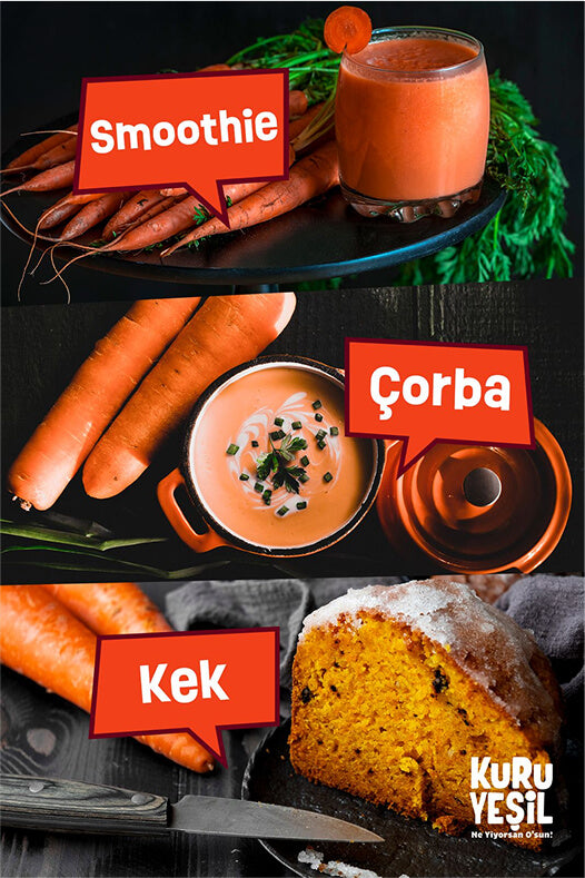 Havuç Tozu 100 gr | Yerli Sebze Tozu