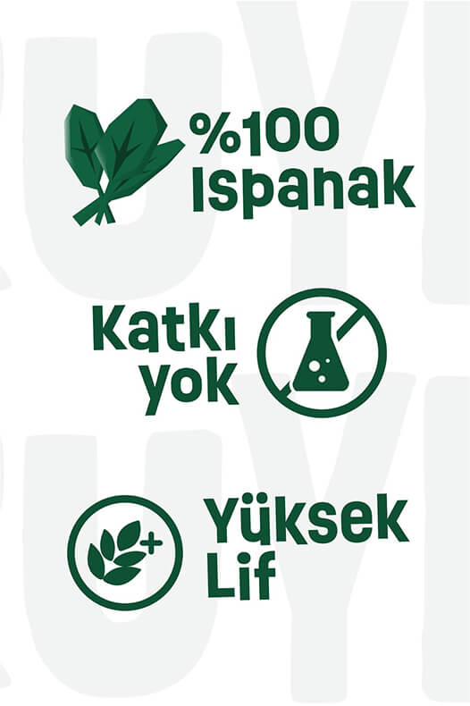 Ispanak Tozu - Spinach Powder - Kuru Sebze Tozu - Dried Vegetables - 300 gr