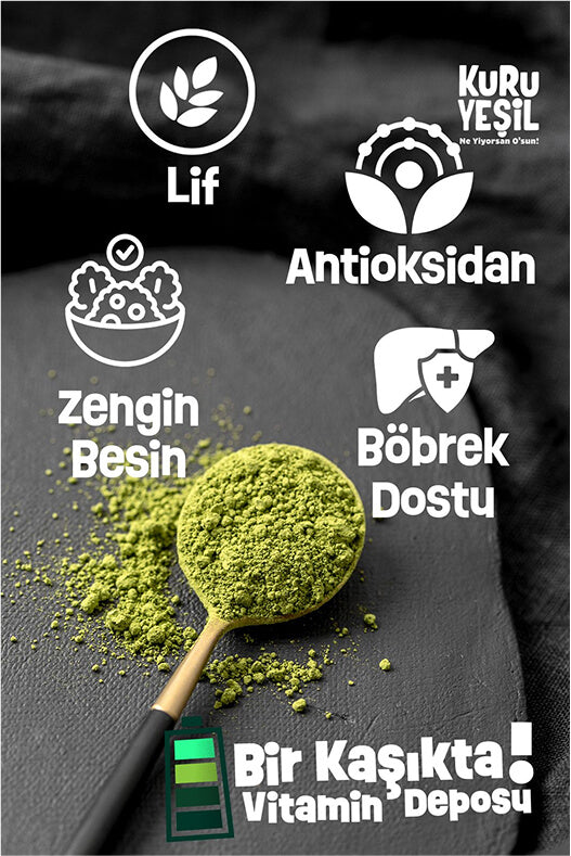 Brokoli Tozu 100 Gr – Yerli Üretim, Doğal Sebze Tozu