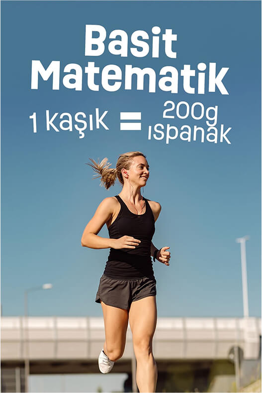 Ispanak Tozu - Spinach Powder - Kuru Sebze Tozu - Dried Vegetables - 300 gr