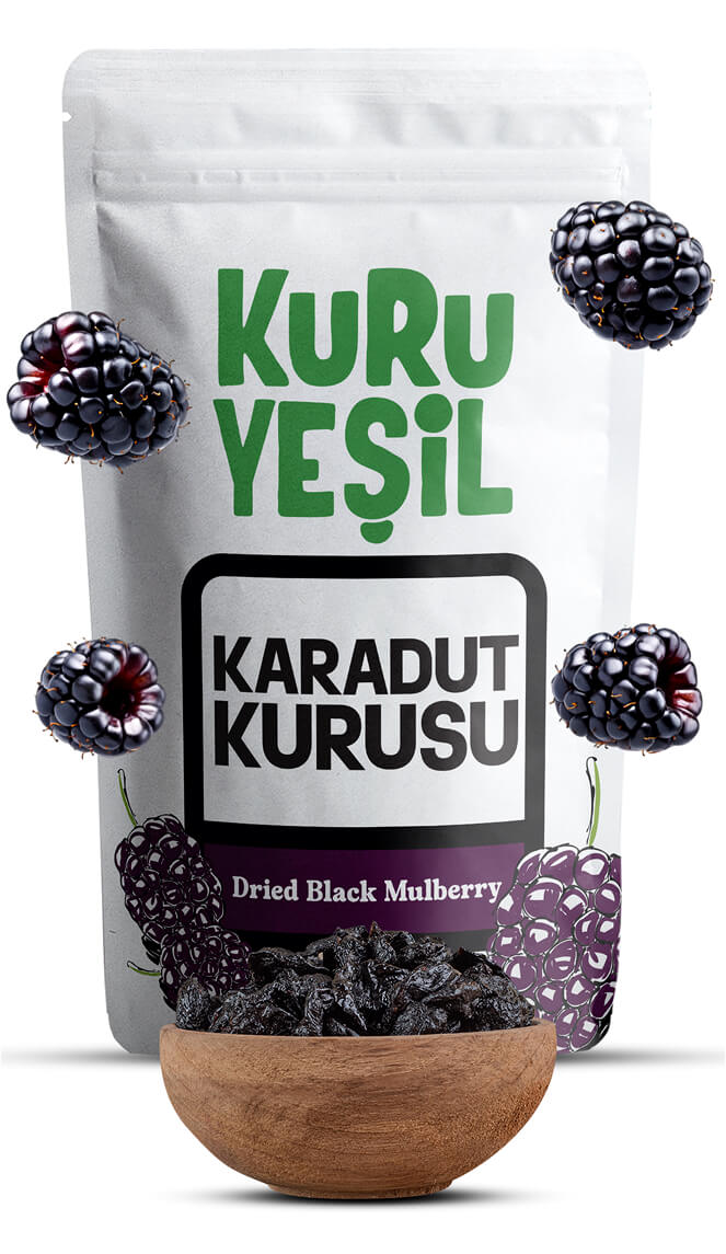 Doğal Karadut Kurusu 150 Gr | Antioksidan Zengini, Katkısız