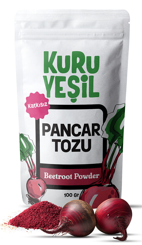 Yerli Pancar Tozu 100 Gr | Doğal Renklendirici - Yerli Üretim