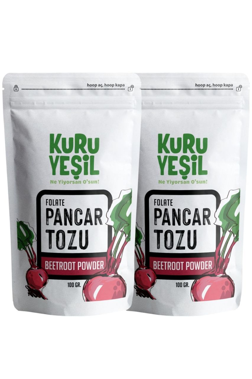 Yerli Pancar Tozu 100 gr 2'li Paket