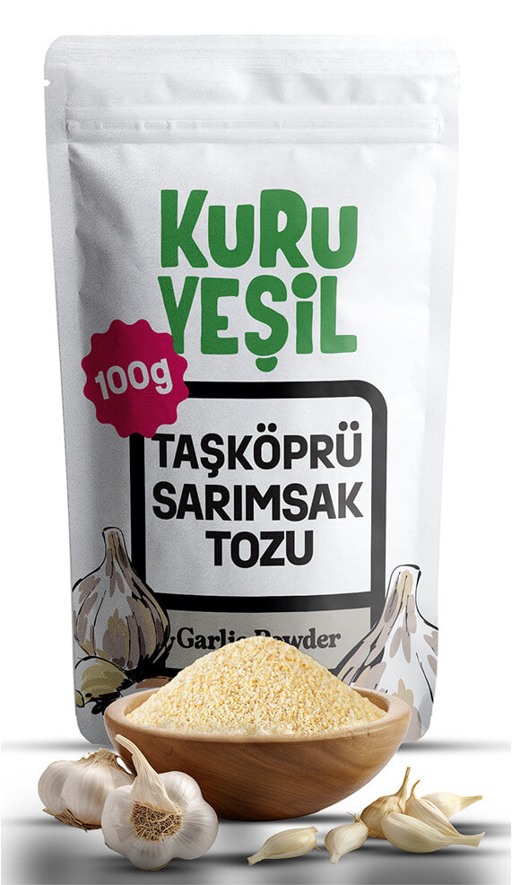 Yerli Sarımsak Tozu 100 Gr | Doğal, Katkısız, Vegan