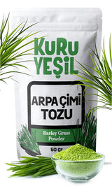 Kuru Yeşil Arpa Çimi (Arpa Otu) Tozu 50 gr - Barley Grass Powder