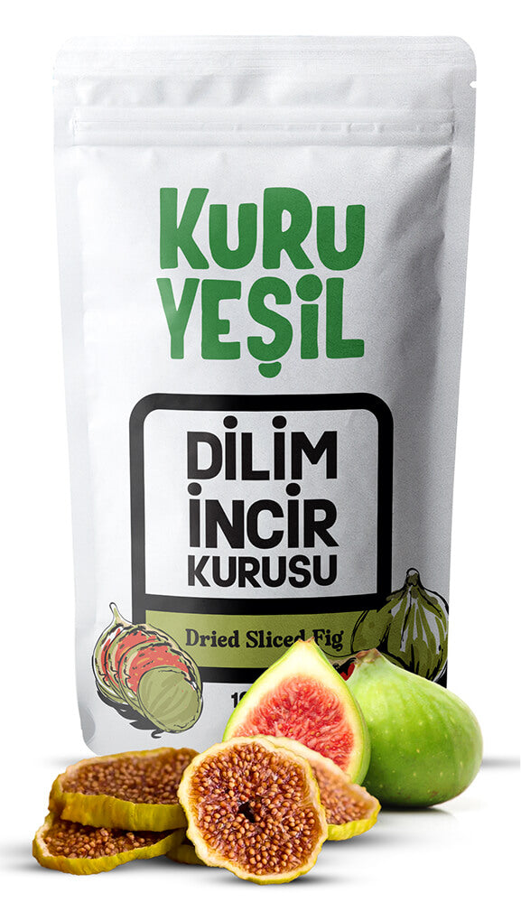 Dilim İncir Kurusu 100 gr | İncir Cipsi, Şeker İlavesi