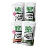 Soğan Ispanak Tozu Seti 400gr - Yerli Üretim | Katkısız - Ekonomik Paket