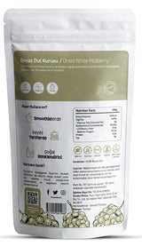 Beyaz Dut Kurusu 2x150 gr| Kuru Meyve, Şeker İlavesiz