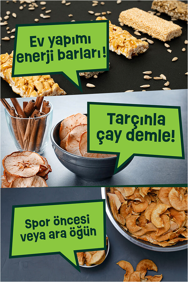 Kuru Yeşil Elma Kurusu 50gr