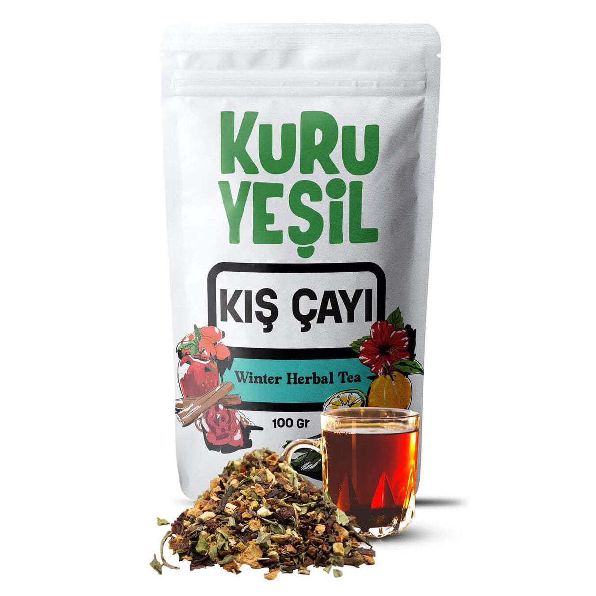 Winter Tea 100 gr | Natural Herbal Tea, Fruit Tea