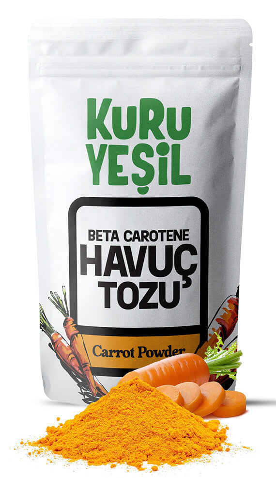 Karottenpulver 100 GR | Gemüsepulver | Lokale Karotten