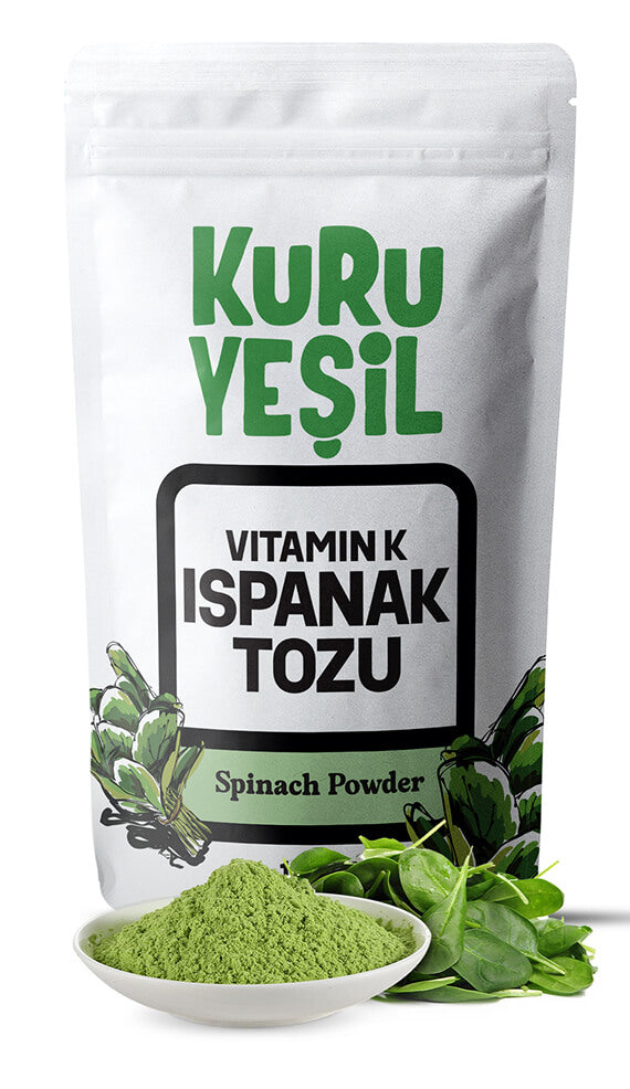 Spinatpulver 100 gr - Gemüsepulver, Lokales Produkt, Vegan, Glutenfrei