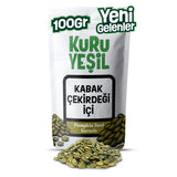 Kabak Çekirdeği İçi – Çiğ Tuzsuz Katkısız Doğal Protein Kaynağı 100 gr | Kuru Yeşil
