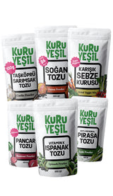 Mega Kuru Sebze Tozu Paketi 600 gr