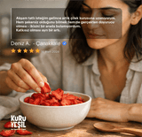 Natural Dried Strawberry 50 gr | Sugar-free and Additive-free Dried Fruit