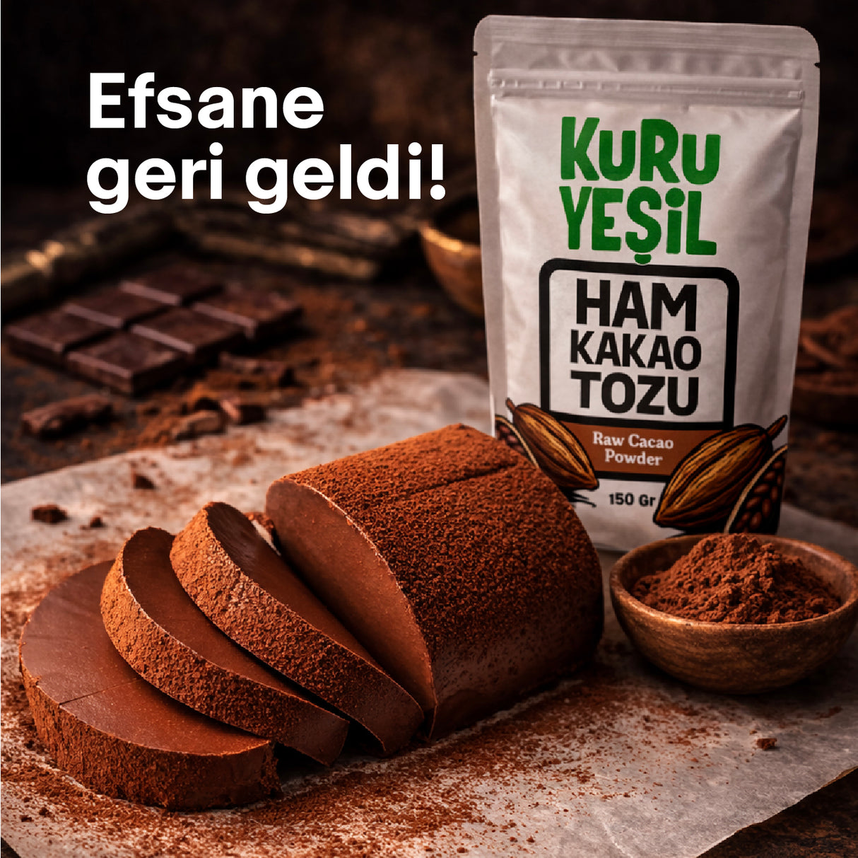 Rohkakaopulver 150 gr - Bio Rohkakao
