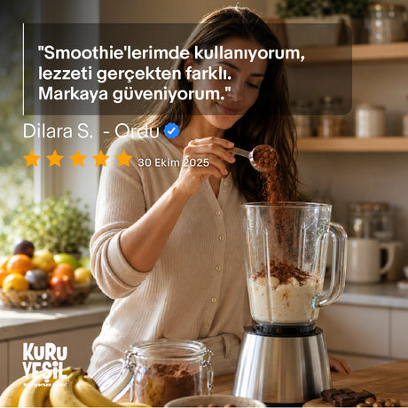 Ham Kakao Tozu – Katkısız Doğal Saf Kakao 150 gr | Kuru Yeşil