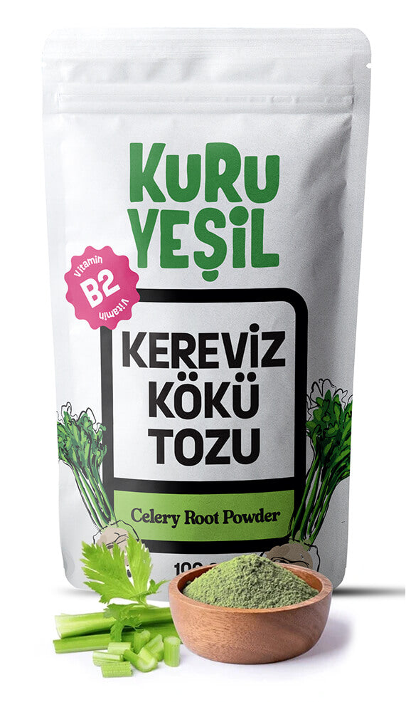Kereviz Kökü Tozu 100 Gr | Sebze Tozu