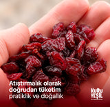 Turna Yemişi (Dried Cranberry) 300 gr – Katkısız ve Elma Sulu | Doğal Kuru Meyve | Kuru Yeşil